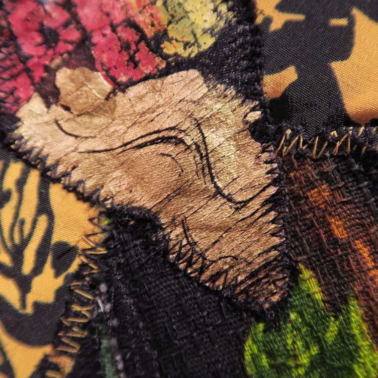  Tissu fauve. J. Luff, détail 