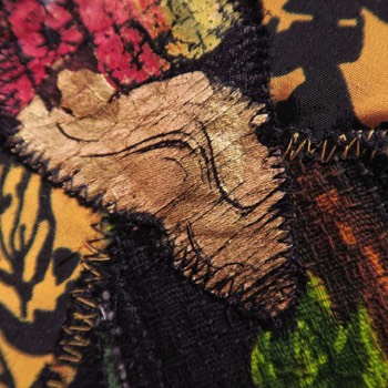  Tissu fauve. J. Luff, détail 